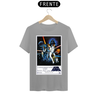 Nome do produtoCamiseta “Star Wars - Guerra nas Estrelas” Pôster