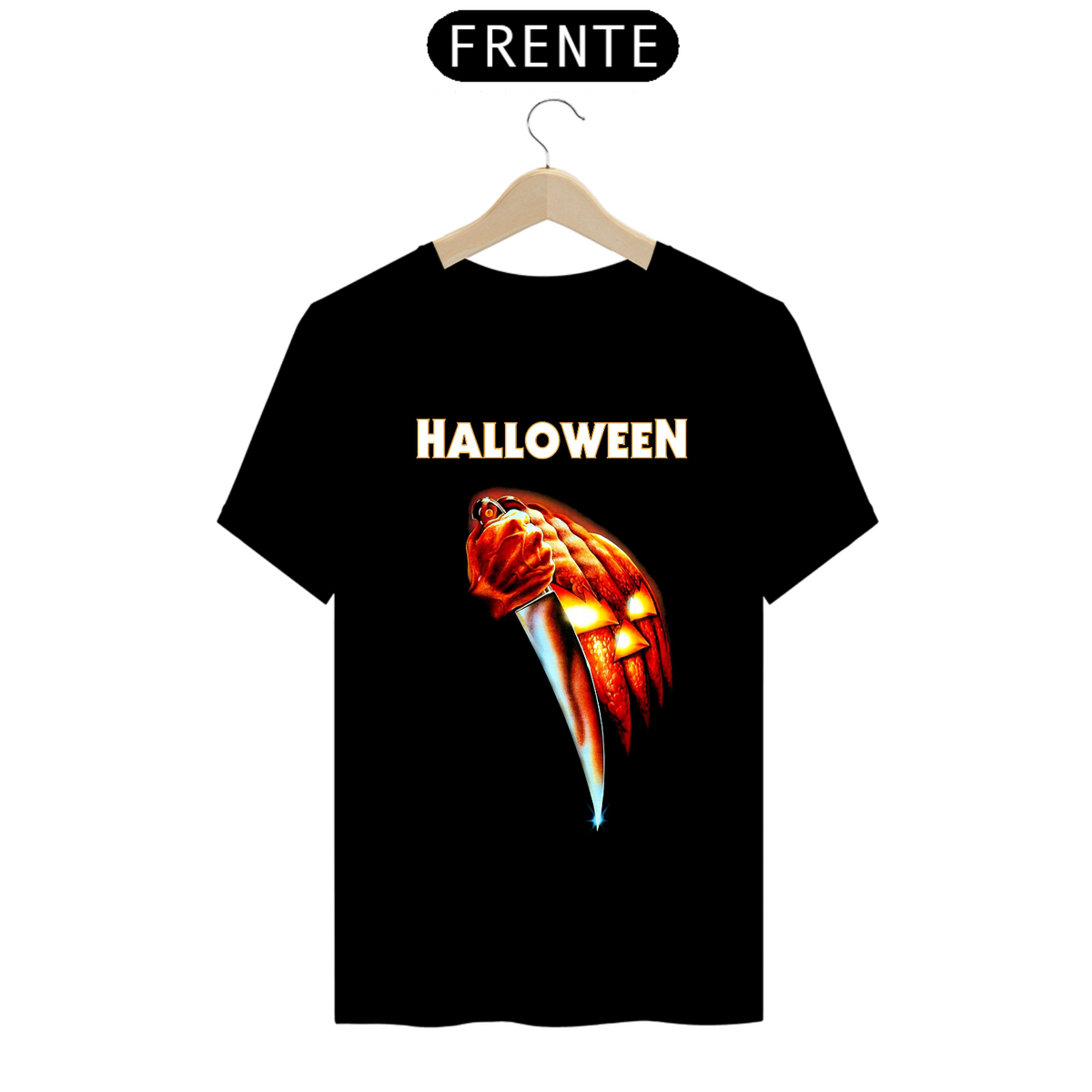 Nome do produto: Camiseta “Halloween - A Noite do Terror” Pôster
