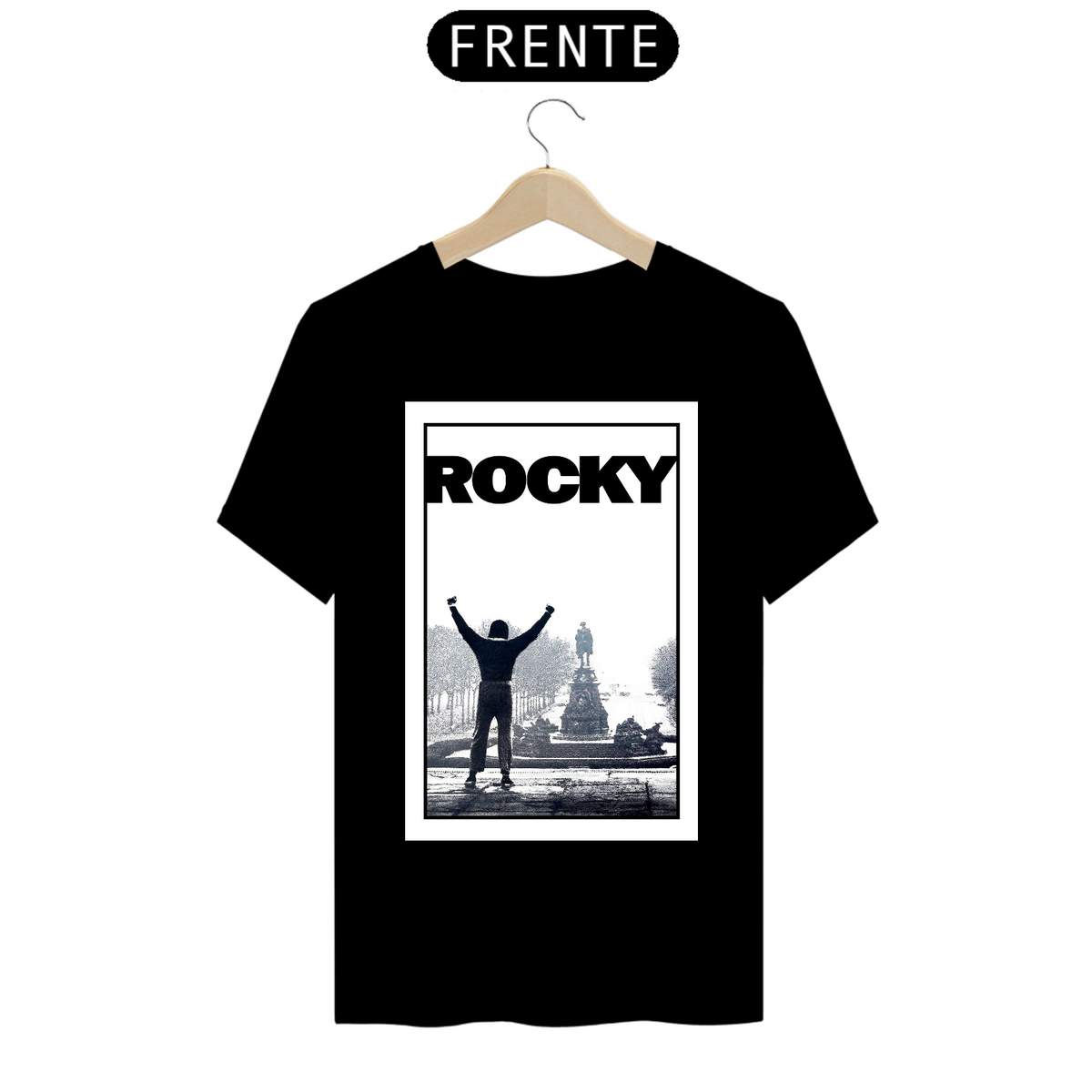 Nome do produto: Camiseta “Rocky - Um Lutador” Pôster