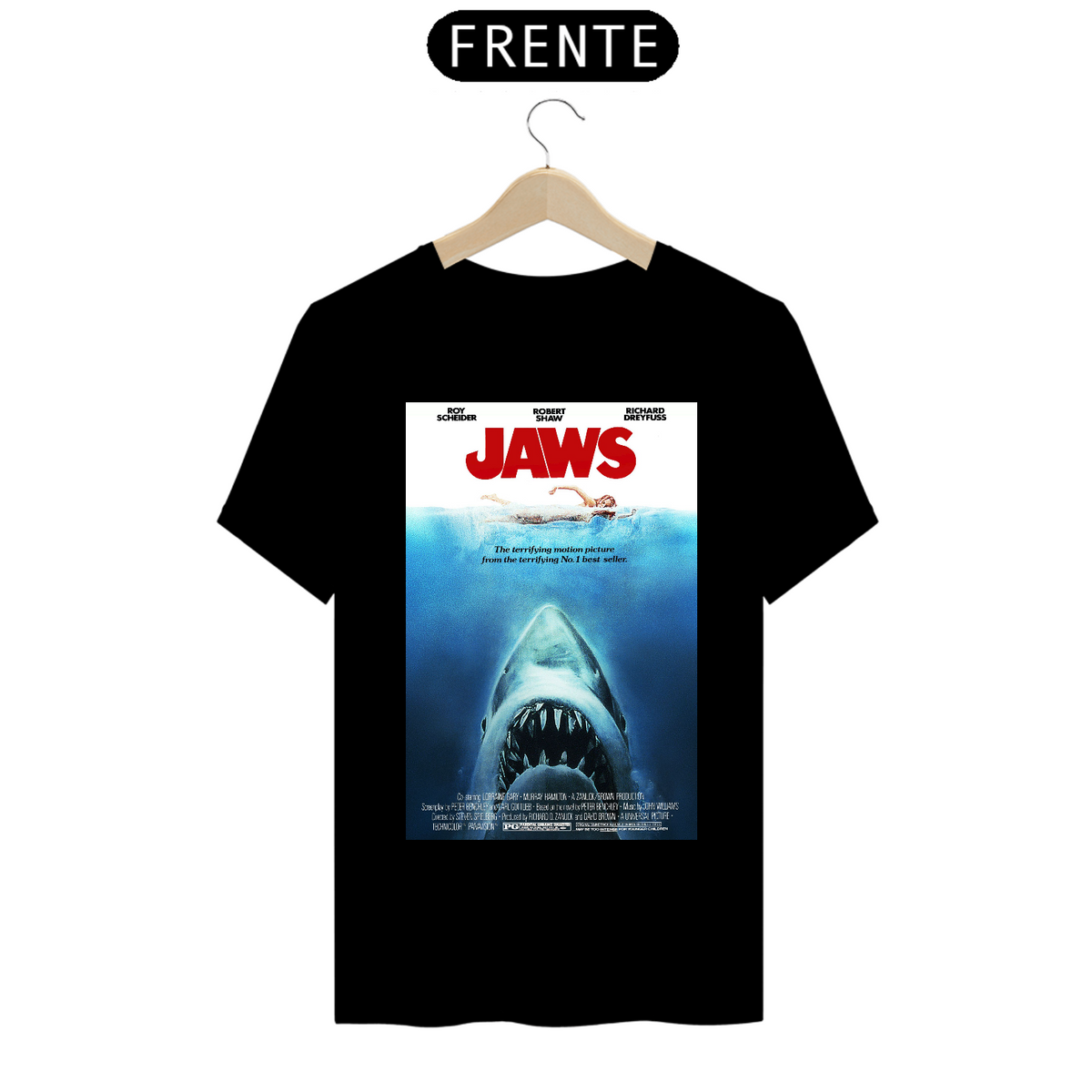 Nome do produto: Camiseta “Tubarão” Pôster