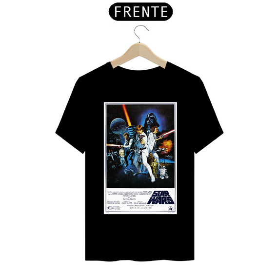 Camiseta “Star Wars - Guerra nas Estrelas” Pôster