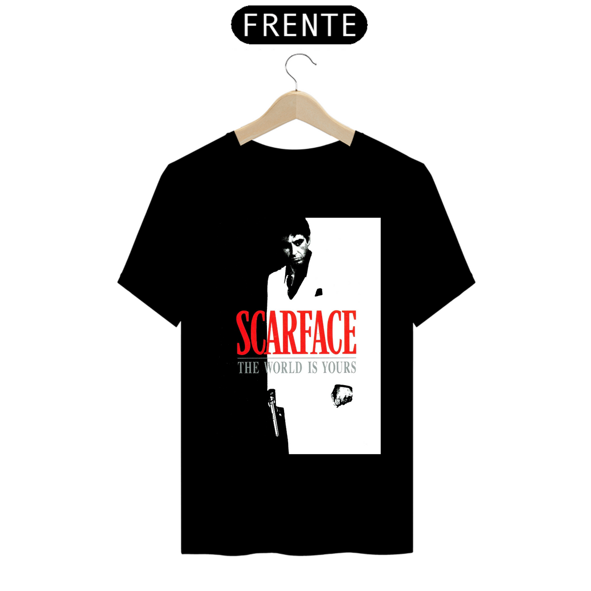 Nome do produto: Camiseta “Scarface” Pôster