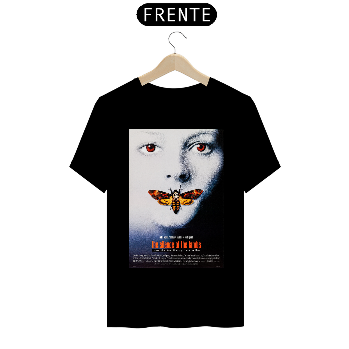 Nome do produto: Camiseta “O Silêncio dos Inocentes” Pôster
