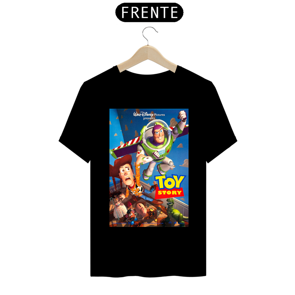 Nome do produto: Camiseta “Toy Story” Pôster