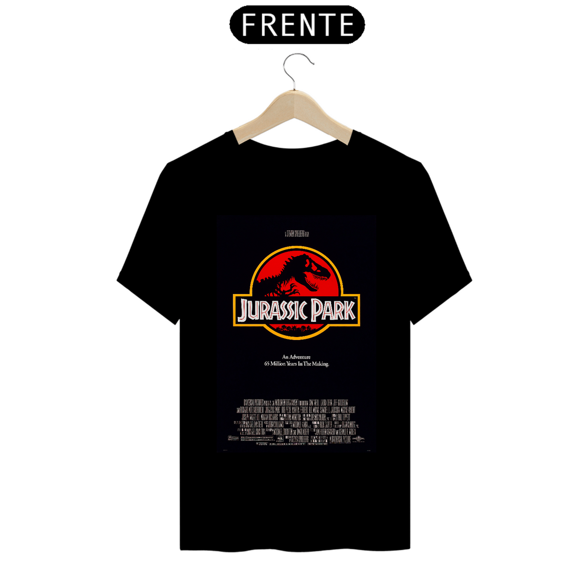 Nome do produto: Camiseta “Jurassic Park” Pôster