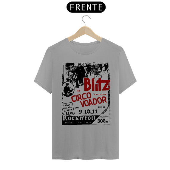 Camiseta 'Blitz no Circo Voador 82'