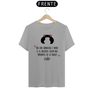 Nome do produtoCamiseta 'Quino mandou a braba'