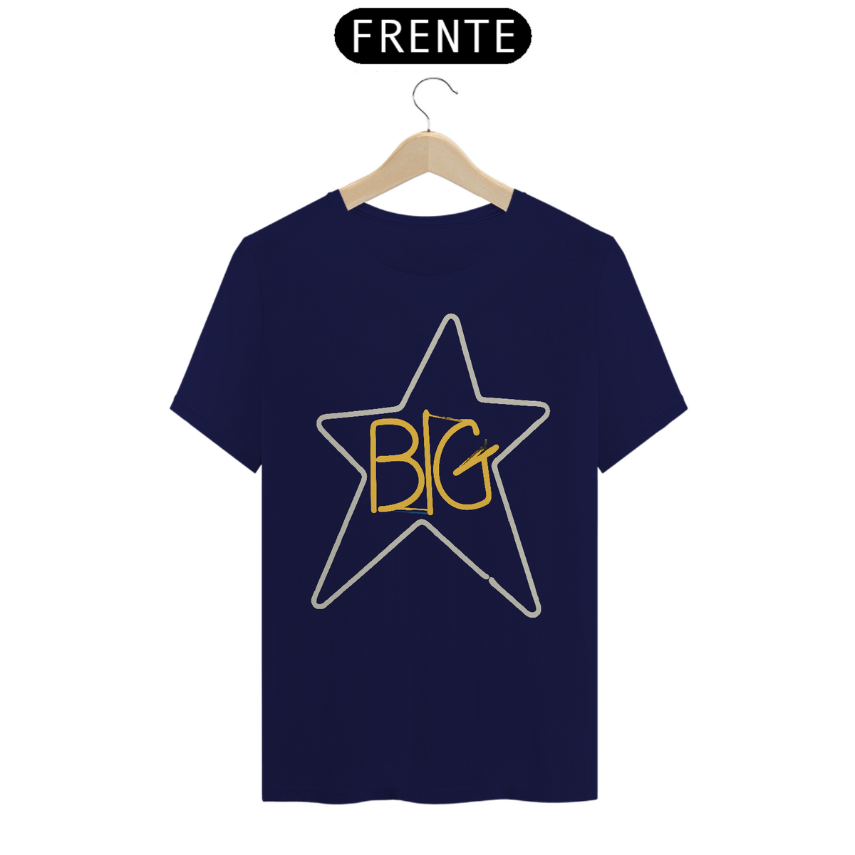 Nome do produto: Camiseta \'Big Star - 1 record 1972\' 