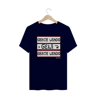 Nome do produtoCamiseta 'Gente lendo'