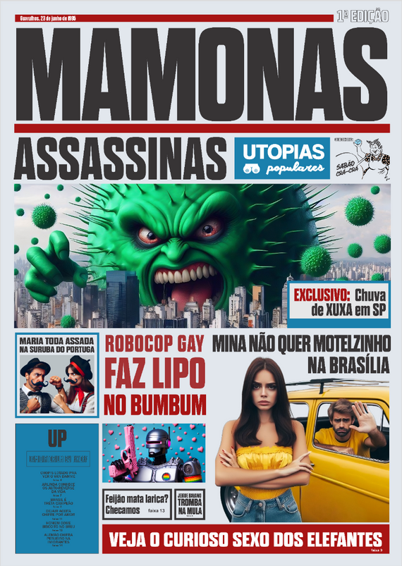 Pôster Mamonas: utopias populares