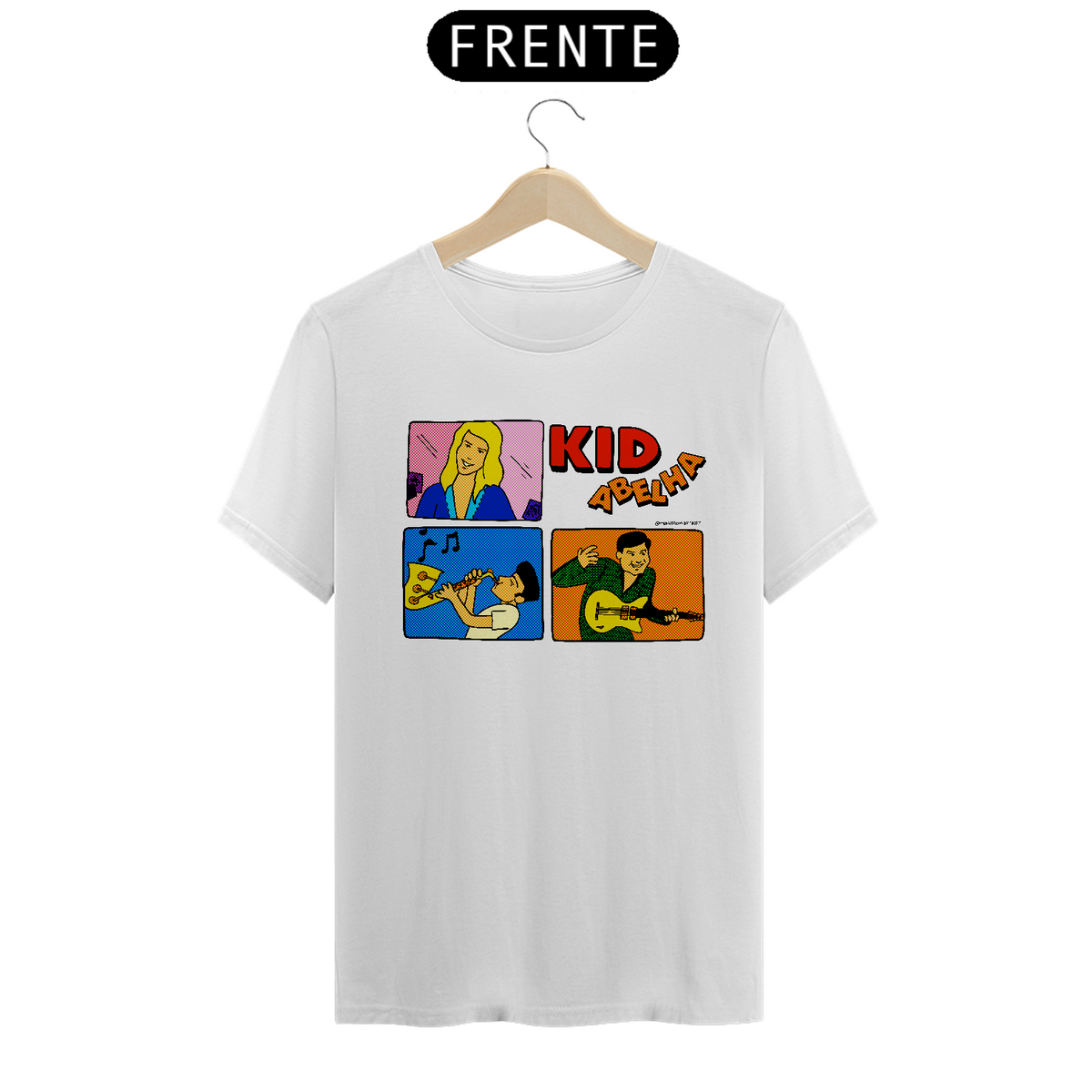 Nome do produto: Camiseta Kid Abelha HQ version 