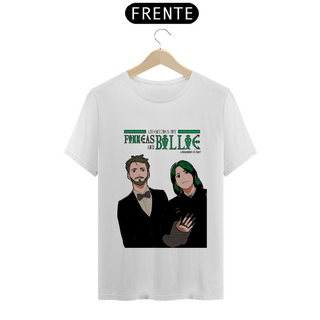 Camiseta 'Billie Eilish e Finneas estilo mangá'