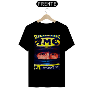 Nome do produtoCamiseta 'Airton Senna - boys don' t cry' 