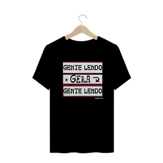 Nome do produtoCamiseta 'Gente lendo'