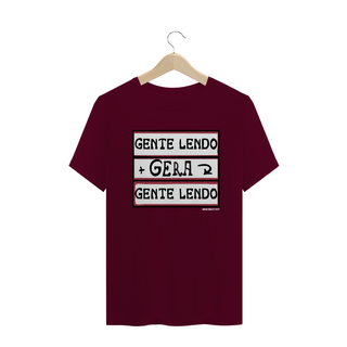 Nome do produtoCamiseta 'Gente lendo'