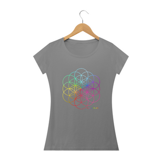 Nome do produtoCamiseta Babylook Coldplay A Head Full Of Dreams 1