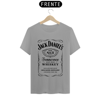 Nome do produtoCamiseta Jack Daniels - Estampa Preta - Camisetas de Boteco
