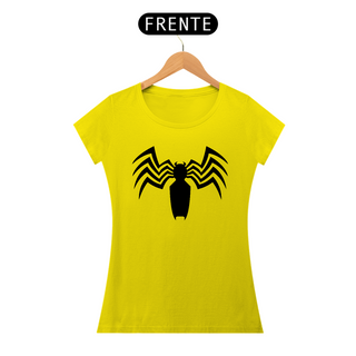 Nome do produtoCamiseta Feminina Babylong - Venom (Estampa Preta)