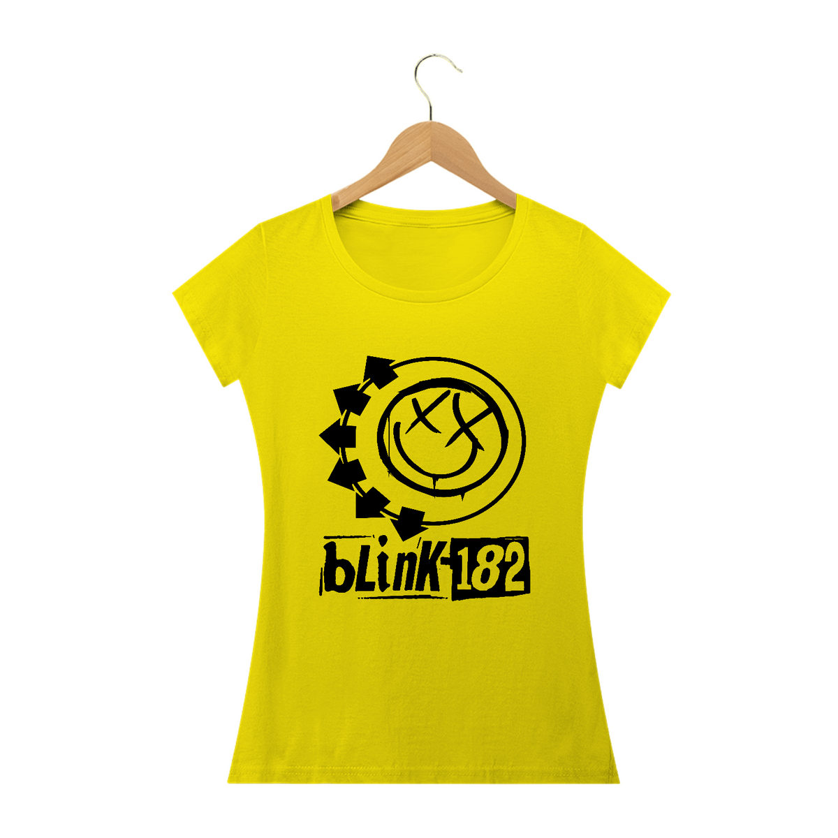 Nome do produto: Camiseta Babylook Blink182 - 2023 A New Era