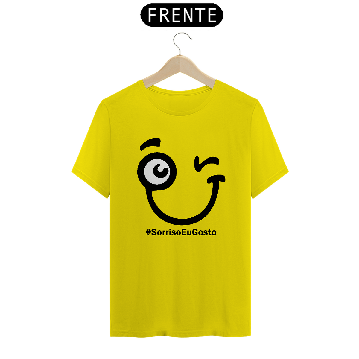 Nome do produto: Camiseta Sorriso Maroto Hashtag