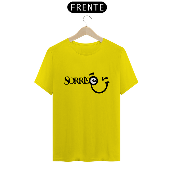 Camiseta Sorriso Maroto 01 (Estampa Preta)