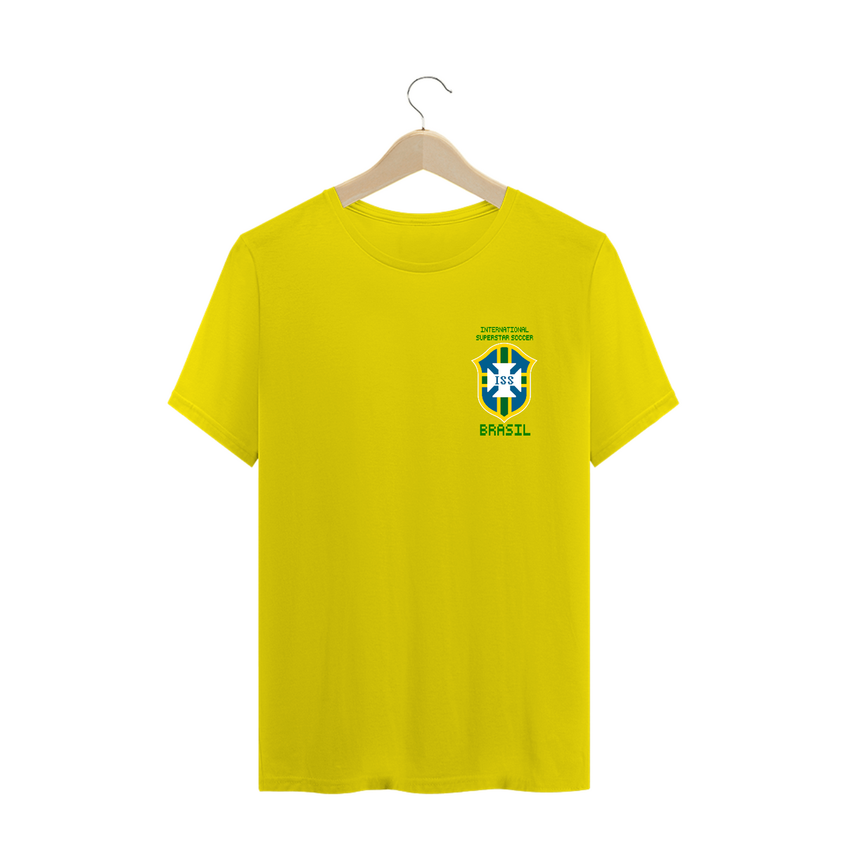 Nome do produto: Camiseta Brasil International Superstar Soccer - Escudo