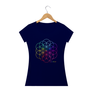 Nome do produtoCamiseta Babylook Coldplay A Head Full Of Dreams 1