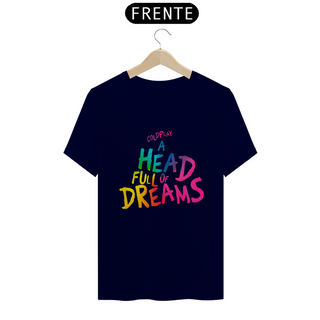 Nome do produtoCamiseta Coldplay A Head Full Of Dreams - Lettering