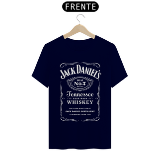 Nome do produtoCamiseta Jack Daniels - Estampa Branca - Camisetas de Boteco