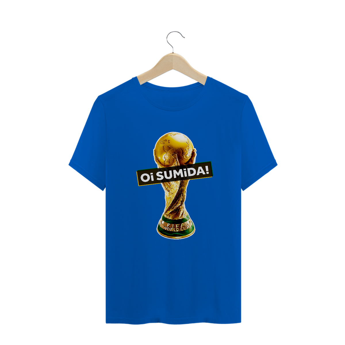 Nome do produto: Camiseta Brasil na Copa - Oi Sumida