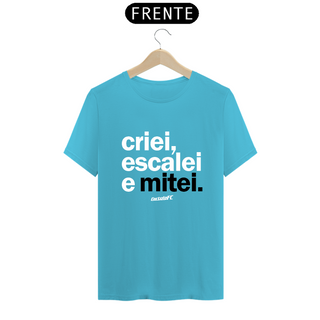 Nome do produtoCamiseta Cartola FC Criei, Escalei, Mitei I