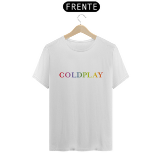 Nome do produtoCamiseta Coldplay Logo Colors