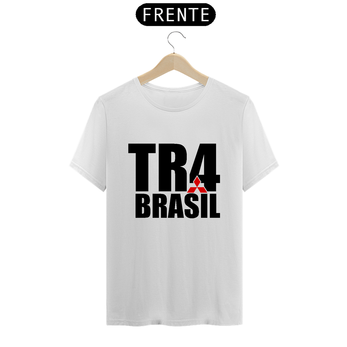 Nome do produto: Camiseta Pajero TR4 Brasil - Estampa Preta