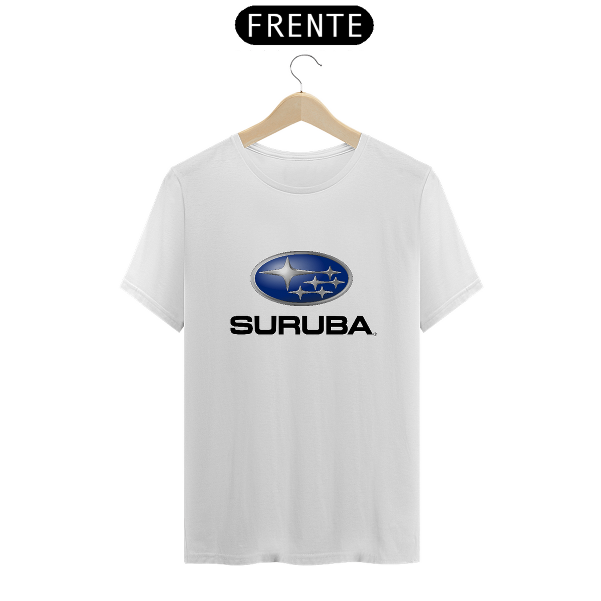 Nome do produto: Camisetas Engraçadas - Suruba (Sátira Subaru)