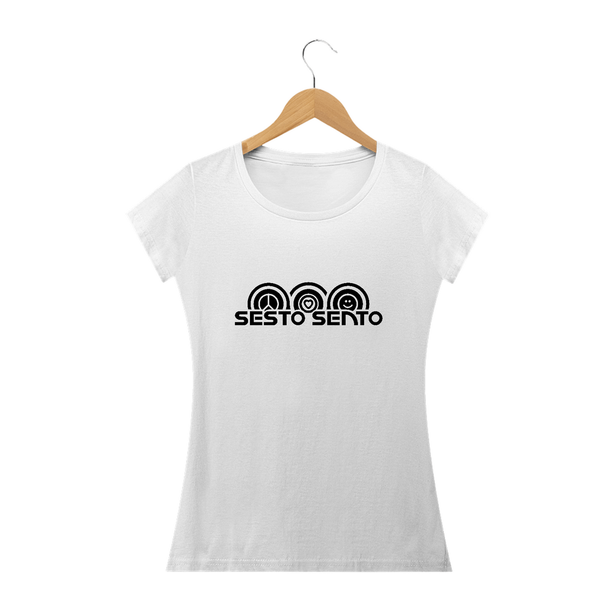 Nome do produto: Camiseta Babulook Sesto Sento - Logo Black