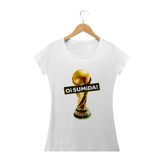 Camiseta Babylook Oi Sumida - Brasil na Copa