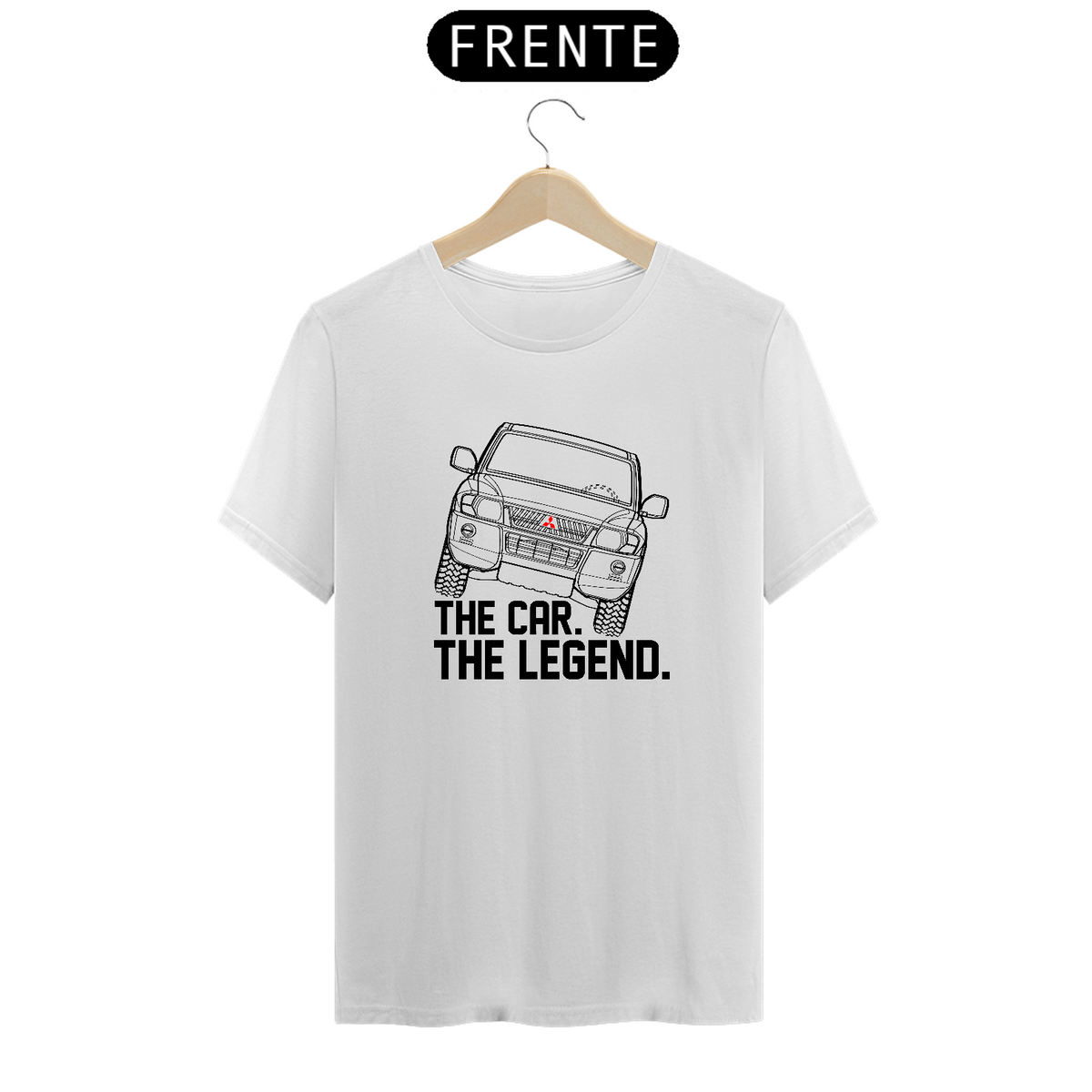 Nome do produto: Camiseta Pajero TR4 4x4 - The Car, The Legend