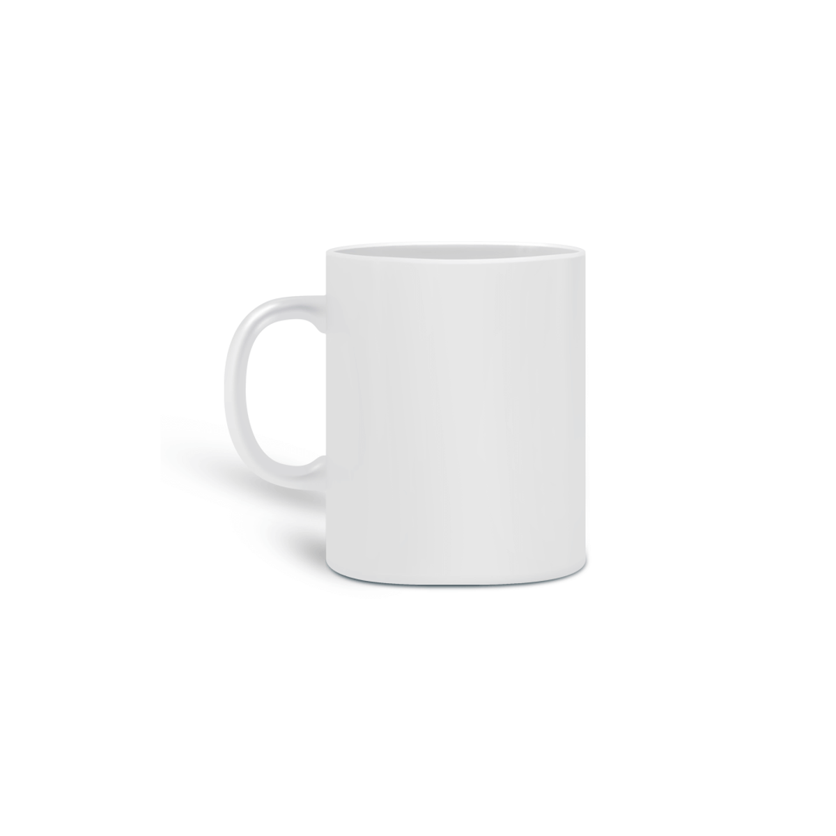 Nome do produto: Caneca Porcelana Branca