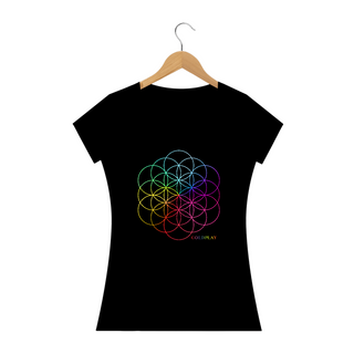 Nome do produtoCamiseta Babylook Coldplay A Head Full Of Dreams 1