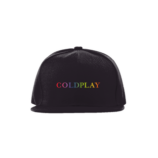 Boné Coldplay Logo Colors