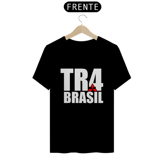 Camiseta Pajero TR4 Brasil - Estampa Branca
