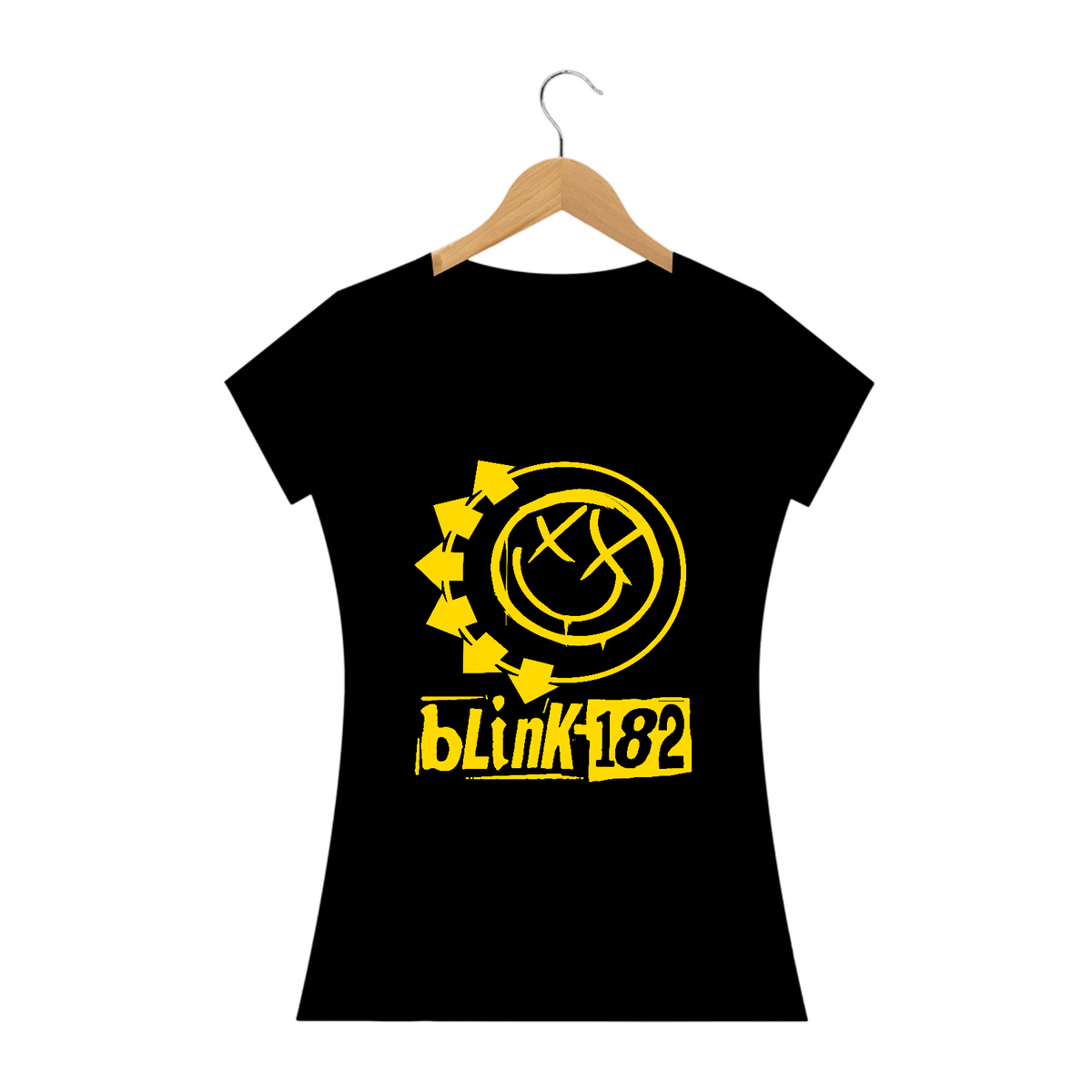 Nome do produto: Camiseta Babylook Blink 182 - 2023 A New Era