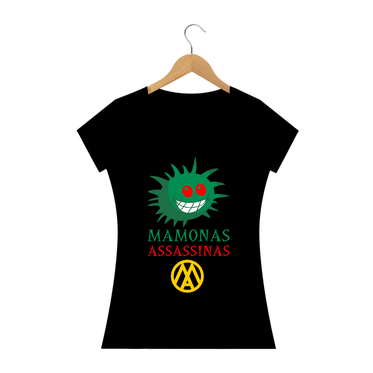 Nome do produto: Camiseta Babylook Feminina Mamonas Assassinas - Clássica Anos 90