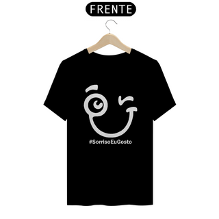 Nome do produtoCamiseta Sorriso Maroto Hashtag (Estampa Branca)