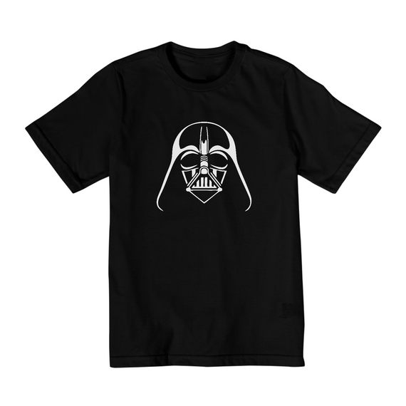 Camiseta Infantil Darth Vader Star Wars (Tamanhos 02 a 08)