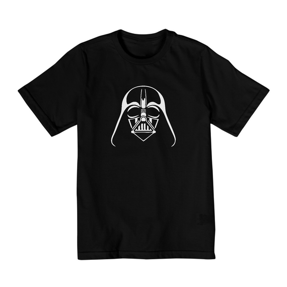 Camiseta Infantil Darth Vader Star Wars (Tamanhos 10 a 14)