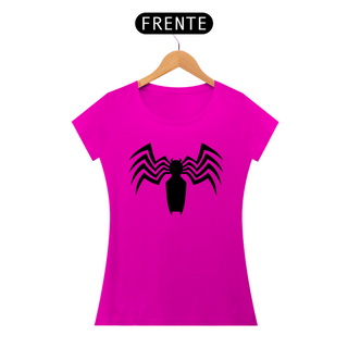 Nome do produtoCamiseta Feminina Babylong - Venom (Estampa Preta)