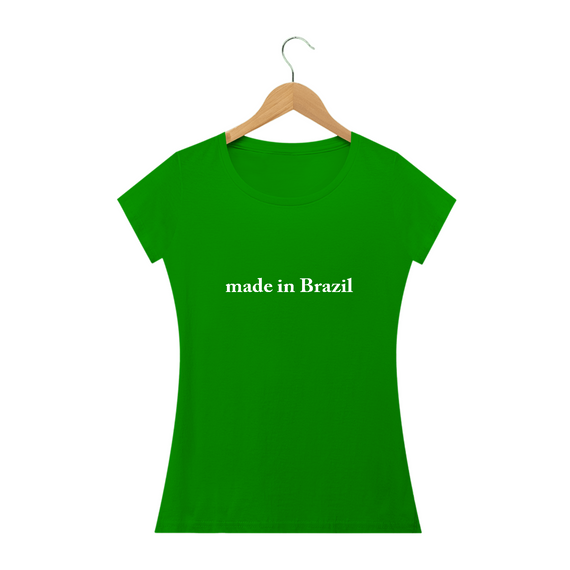 Camiseta T-shirt Babylook made in Brazil