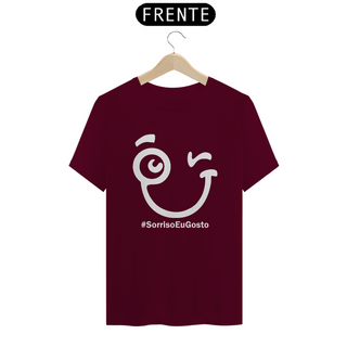 Nome do produtoCamiseta Sorriso Maroto Hashtag (Estampa Branca)