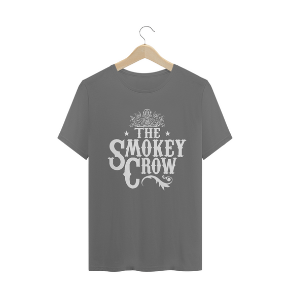 Camisa The Smokey Crow - Estonada - Cinza-Chumbo